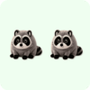 Jimothy Raccoon Plush 2PCS